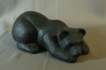 Named contemporary work « Ours noir », Made by ANKIGAIA