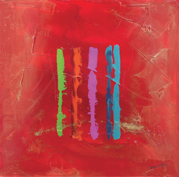 Named contemporary work « N°223 », Made by ALICIA NOEL