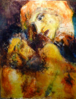 Named contemporary work « DERNIER BAISER », Made by JEAN-LOUIS PATRICE