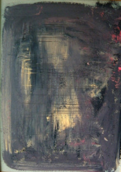 Named contemporary work « Feu d'ardoise », Made by CHRYS. LEM.