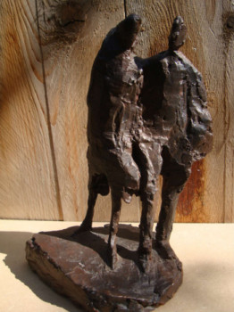 Named contemporary work « couple  2010 », Made by DOMINIQUE DUPONT DARTEVELLE