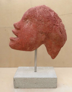 Named contemporary work « le cri de joie  2012 », Made by DOMINIQUE DUPONT DARTEVELLE