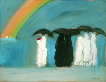 Named contemporary work « 00129 - L'arc en ciel », Made by HENRY SIMON