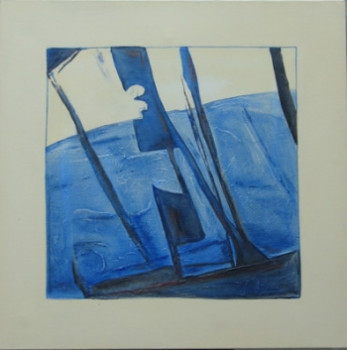 Contemporary work named « Serie bleue III », Created by FUGGIO