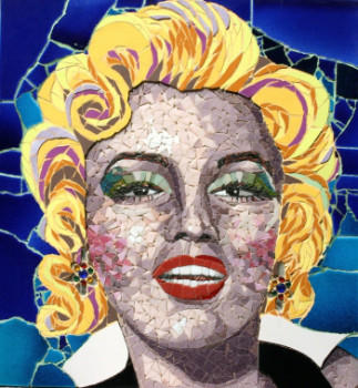 Named contemporary work « Marilyn M », Made by DIEGO