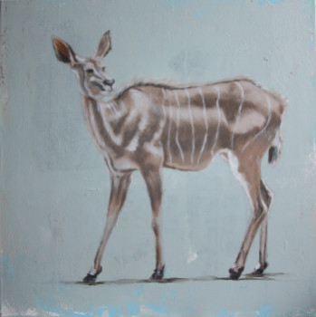 Named contemporary work « Kudu », Made by DE PORET JB