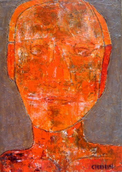 Named contemporary work « Portrait XVIII », Made by WALTER CIANDRINI