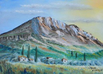 Named contemporary work « Sainte-Victoire », Made by CLôDEMAR