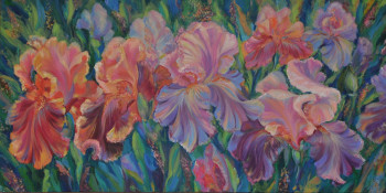 Named contemporary work « Iris », Made by LIUBOV