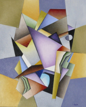 Named contemporary work « Ebriété cubiste », Made by BERNARD PIERRE