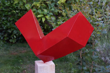 Named contemporary work « Le papillon », Made by WOLF THIELE