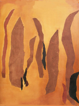 Named contemporary work « dogon », Made by GEORGES GREY