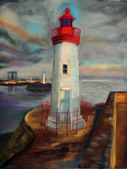 Contemporary work named « Le Phare de La Cotinière », Created by BARTLET-DROUZY