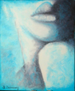 Named contemporary work « sensuelle », Made by BRIGITTE DUBREUCQ