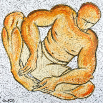 Named contemporary work « Mélodie Intérieure », Made by VAL D'OFF