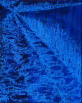 Named contemporary work « Le Chemin 1 », Made by ANDRéE CAZIN