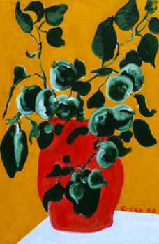 Named contemporary work « Young apples. », Made by ALEKSANDR KANDINSKY-DAE