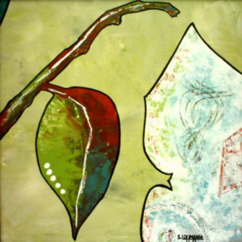 Named contemporary work « "En approchant d'une Pensée" / 17 », Made by S.LOHMANN - SYLOH