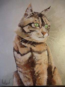 Contemporary work named « Le Chat », Created by FRéDéRIC VIGNEAUD