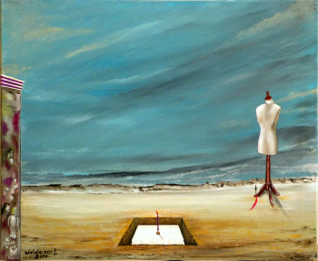 Named contemporary work « Les blessures de la mémoire », Made by WALDEMAR NOBRE