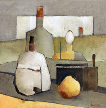 Named contemporary work « Le garde manger », Made by CATHERINE DECRESSAC