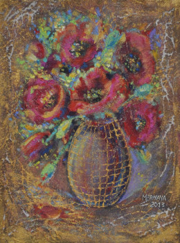 Named contemporary work « BOUQUET », Made by LIUBOV