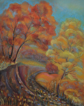 Named contemporary work « L'automne », Made by LIUBOV