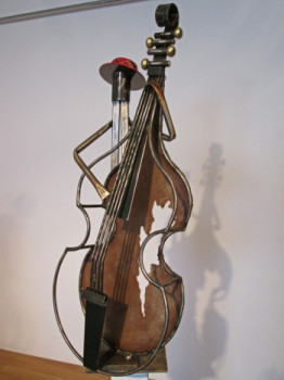 Named contemporary work « Jazzy », Made by ROGER  FLORES