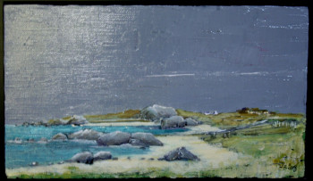 Named contemporary work « " Dunes de Kéremma " », Made by JAMES BURGEVIN