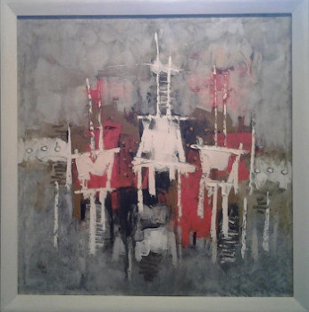 Named contemporary work « Esika », Made by EGIDE BEZEYAME NSHOLE
