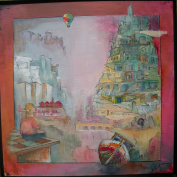 Named contemporary work « Les chemins de la liberté », Made by THIERRY MERGET