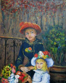 Named contemporary work « ptiair de renoir », Made by EDWARD