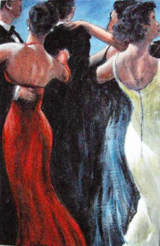 Named contemporary work « soiree danse », Made by EDWARD