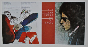 Named contemporary work « Pochette album "Blood on The Tracks" BOB DYLAN-Caratula disco " Blood on the Traccks "BOB DYLAN" », Made by DAVID OPPENHEIM