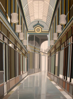 Named contemporary work « Passage de Bourg l'Abbé », Made by PACHA