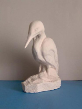 Named contemporary work « oiseau », Made by NOIROT SYLVIA