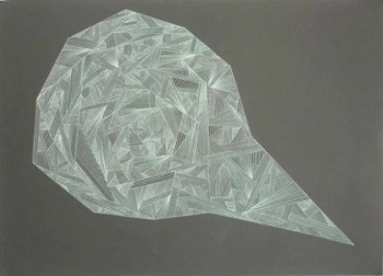 Named contemporary work « " La glace " », Made by MARINETTE