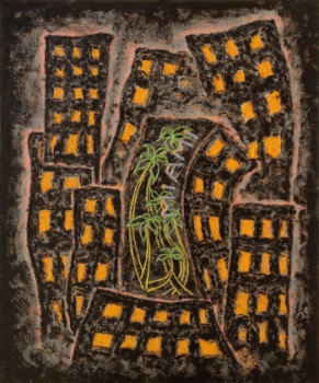 Contemporary work named « MIAMI », Created by OSCAR