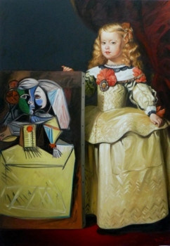 Named contemporary work « INFANTE MARIA MARGARITA », Made by BRUET