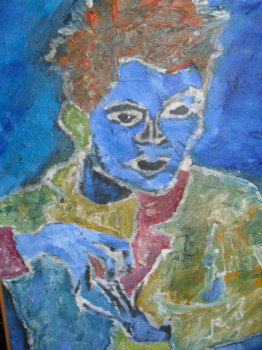 Named contemporary work « Egon Schiele », Made by FRED