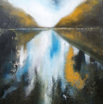 Named contemporary work « Reflections », Made by ISABELLE AMANTE