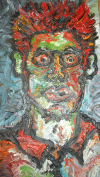 Named contemporary work « Autoportrait 2 », Made by FRED