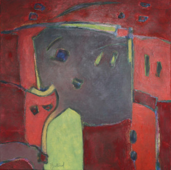 Named contemporary work « Emmuré », Made by ALAIN BERTHAUD