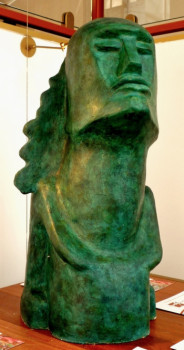 Named contemporary work « grand voyageur », Made by JEF