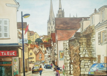 Named contemporary work « Chartres », Made by JOëL