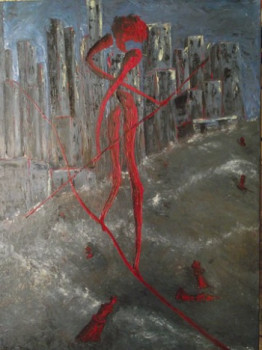 Named contemporary work « crepuscule », Made by CYRIL