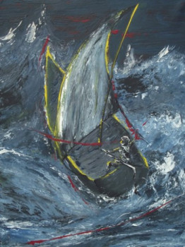 Named contemporary work « tempête », Made by CYRIL