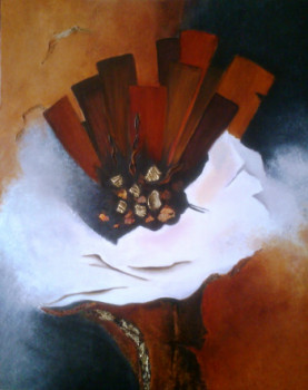 Named contemporary work « Fleur d'Artifice », Made by TILOU