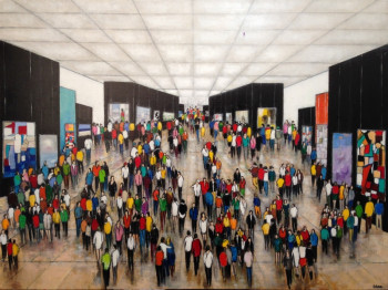 Named contemporary work « La galerie », Made by VICTOR SASPORTAS