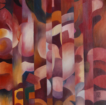 Contemporary work named « L'éclosion », Created by MARTINE CASTEL